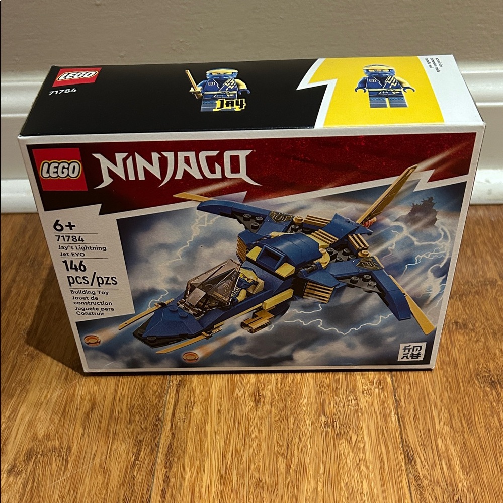 LEGO NINJAGO Blue and Gold Jay’s Lightning Jet EVO